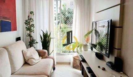 Apartamento à venda no Condomínio Maison Chenonceau - 50m² - 2 dormitórios - 1 banheiro - Aquecimento a gás - 1 vaga - em Moema
