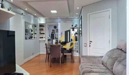 Apartamento à venda no Condomínio Option Park - 90m² - 3 dormitórios (1 suíte) - varanda envidraçada - móveis planejados - 2 vagas - no Ipiranga