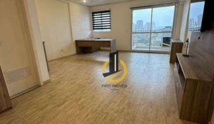 Sala comercial para locação ou venda no Condomínio Infinity Trade Center - 35m² - copa - 1 banheiro - ar condicionado - sacada - 1 vaga - no Ipiranga