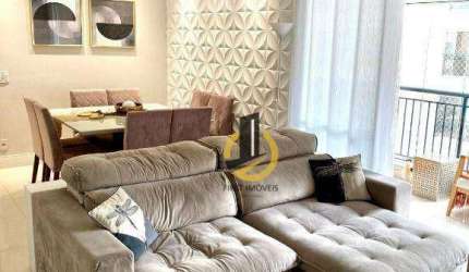Apartamento à venda no Condomínio Auge Home Resort - 106m² - 3 dormitórios (1 suíte) - Depósito - 2 vagas - em São Bernardo do Campo