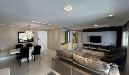 Apartamento à venda no Condomínio Auge Home Resort - 147m² - 3 suítes - ar condicionado - varanda com churrasqueira - depósito - 2 vagas - em SBC