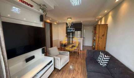 Apartamento à venda no Residencial Tropical - 2 dormitórios - 1 banheiro - 1 vaga - Varanda - em São Bernardo do Campo