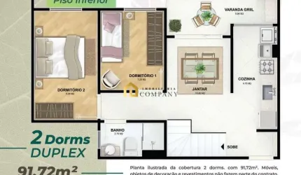 Ed. Granville Reserva Atlântica - Lançamento Granville Reserva Atlantica - Próximo ao Campolim