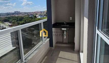 Ed. Residencial Domus - Apartamento com varanda gourmet no Jd Santa Rosália em Sorocaba