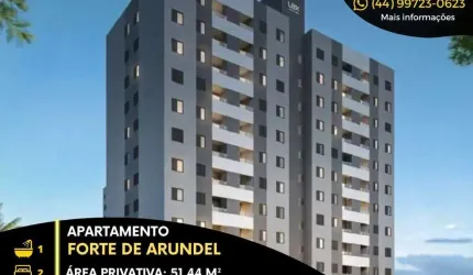 Apartamento com 2 quartos à venda na Rua Zygmunt Krosnowski, 172, Parque Industrial I, Maringá, 51 m2 por R$ 328.000