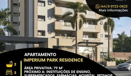 Apartamento com 3 quartos à venda na Rua Moscados, 150, Vila Marumby, Maringá, 79 m2 por R$ 630.000
