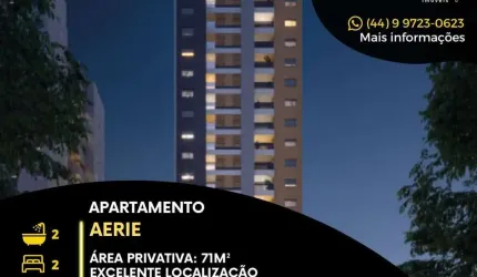 Apartamento com 2 quartos à venda na Avenida Londrina, 702, Zona 08, Maringá, 71 m2 por R$ 809.270