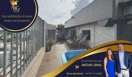 COBERTURA DUPLEX - CORAÇÃO DA ZONA 7