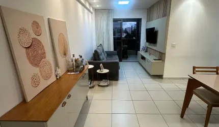 Apartamento Mobiliado para Alugar no Aquabali – Jatiúca, 3 Quartos e Lazer Completo