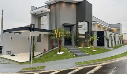 Casa com 3 dormitórios/1 suíte à venda, 130 m² por R$ 1.383.000,00 - Condomínio Jardim dos Impérios - Indaiatuba/SP