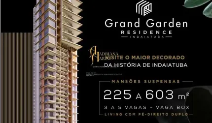 Apartamento alto padrão com 4 suíte à venda, 225 m² por R$ 2.721.084,85 - Chácara Areal - Indaiatuba/SP