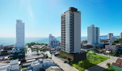 Com vista para o mar, Residencial Del Mare em Piçarras