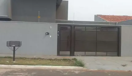 Casa para Venda em Campo Grande, Parque dos Novos Estados, 3 dormitórios, 1 suíte, 3 banheiros, 2 vagas