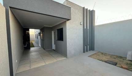 Casa para Venda em Campo Grande, Residencial Figueiras do Parque, 2 dormitórios, 1 suíte, 2 banheiros, 2 vagas