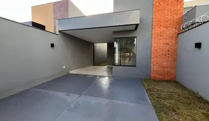 Casa para Venda em Campo Grande, Vila Nasser, 3 dormitórios, 1 suíte, 2 banheiros, 1 vaga
