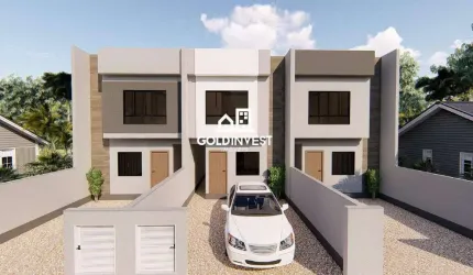 Sobrado com 2 suítes (entrada em 12x) no bairro Dom Joaquim