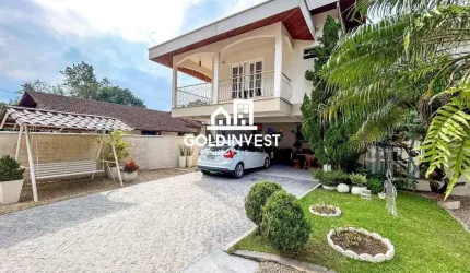 Casa 100% mobiliada no bairro Imigrantes em Guabiruba, com 300 m², 3 quartos sendo 1 suíte com closet
