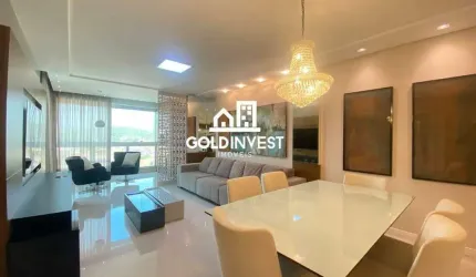 Apartamento mobiliado com 3 dormitórios (sendo 1 suíte) e área de lazer completa no Centro de Brusque