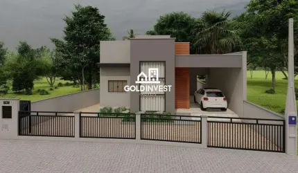 Casa na planta com ótimo acabamento.