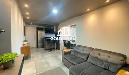 Apartamento semi mobiliado com 2 quartos no bairro Paquetá