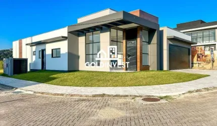Casa de alto padrão com 3 Suítes no Residencial Reserva Club