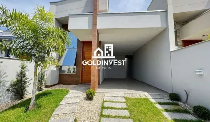 Casa com 3 quartos, sendo 1 suíte e acabamento diferenciado no Centro da Guabiruba