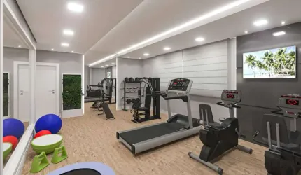 Apartamento á venda com 2 suítes
