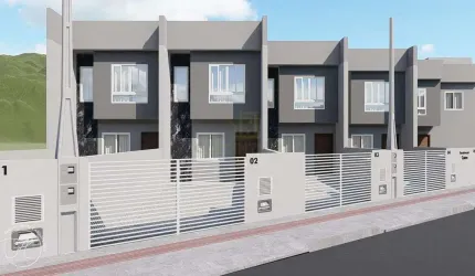 Sobrado no Rio Branco com 2 quartos (Entrega fevereiro 2026)