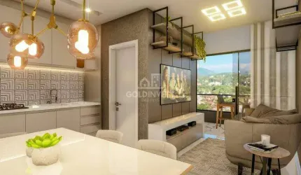 Apartamento no Bairro Guarani com diferentes plantas com 1 ou 2 vagas de garagem, a 1 minuto do Centro de Brusque