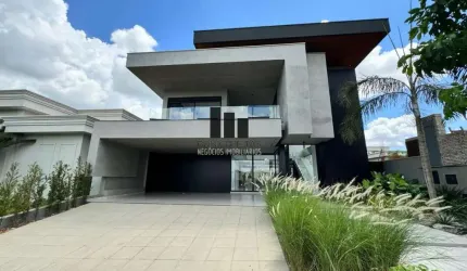 Casa em Condomínio para Venda em São José do Rio Preto, Quinta do Golfe Jardins, 4 dormitórios, 4 suítes, 6 banheiros, 3 vagas