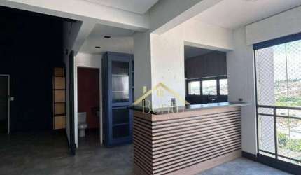 Apartamento Duplex com 2 dormitórios para alugar, 210 m² por R$ 4.200,00/mês - Centro - Taubaté/SP