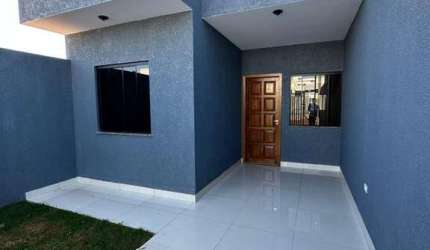 Casa para Venda em Campo Mourão, Jardim Novo Centro, 3 dormitórios, 1 suíte, 1 banheiro, 1 vaga