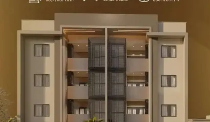 Apartamento para Venda em Campo Mourão, Jardim Novo Centro, 2 dormitórios, 1 suíte, 2 banheiros, 2 vagas