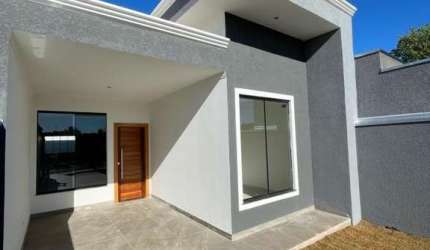 Casa para Venda em Campo Mourão, Jardim Novo Centro, 3 dormitórios, 1 suíte, 2 banheiros, 1 vaga