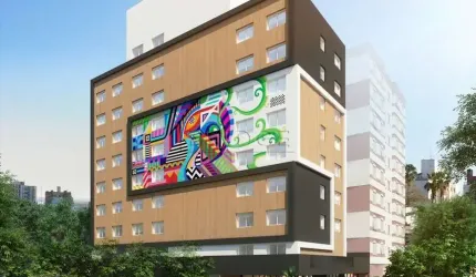 Apartamento com 1 quarto para alugar na Avenida Loureiro da Silva, 1835, Cidade Baixa, Porto Alegre por R$ 2.700