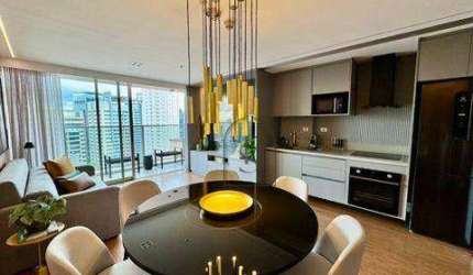 Apartamento com 1 suíte para alugar, 65 m² por R$ 27.300/mês - Vila Olímpia - São Paulo/SP