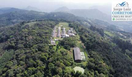 Área de 18ha em local alto