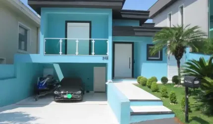 Casa em condomínio fechado com 3 quartos à venda na Residencial New Ville, Suru, Santana de Parnaíba por R$ 1.500.000