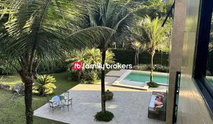 MANSÃO DUPLEX DE 6 QUARTOS | 3 VAGAS | DESIGN MODERNO | 550 M² | VISTA PARA O VERDE