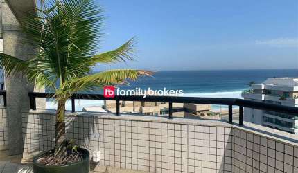 CONDOMÍNIO GOLDEN GREEN: COBERTURA DUPLEX COM VISTA MAR E 550m² À VENDA