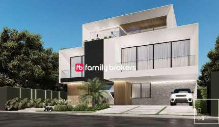 CONDOMINIO DEL LAGO: INCRIVEL CASA DE 4 SUITES | 860 M² | SOL DA MANHÃ | 3 VAGAS
