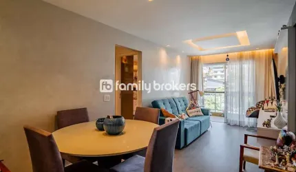 GRAND VILLAGE: APARTAMENTO DECORADO | 3 SUITES | 78M² | VISTA PARA MONTANHA | 2 VAGAS