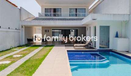 CONDOMÍNIO RIOMAR I : EXCELENTE CASA TRIPLEX DE 400m² | 5 SUÍTES | SOL DA MANHÃ | 4 VAGAS