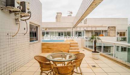 CONDOMÍNIO LE JOUR: COBERTURA LINEAR DE 181m² E 3 QUARTOS À VENDA NO RECREIO