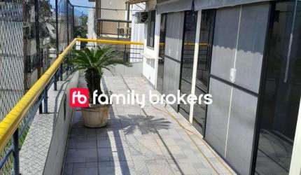 EXCELENTE COBERTURA DE 172M² | 4 QUARTOS | 2 VAGAS - RECREIO DOS BANDEIRANTES