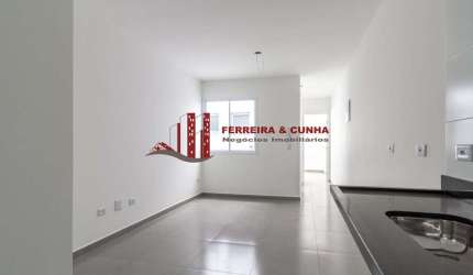 Apartamento novo de 32m² no bairro Vila Paiva.