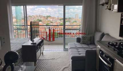 Excelente Apartamento 32m²  no bairro Vila Dom Pedro II