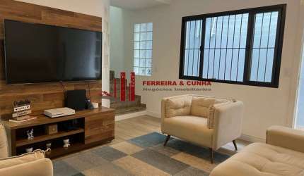 Casa sobrado de 131m² no bairro Vila Dom Pedro II.