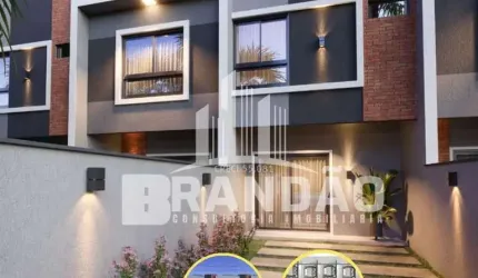 Sobrado à venda, Beira Rio, GUARAMIRIM - SC com 2 suítes 76 m