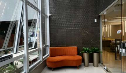Apartamento suíte mais um quarto, bairro Fazenda, próximo à Beira Rio